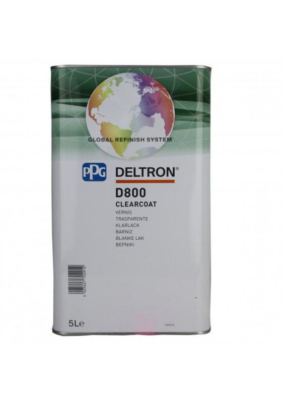 PPG D800 Clear Coat 5L — PPG