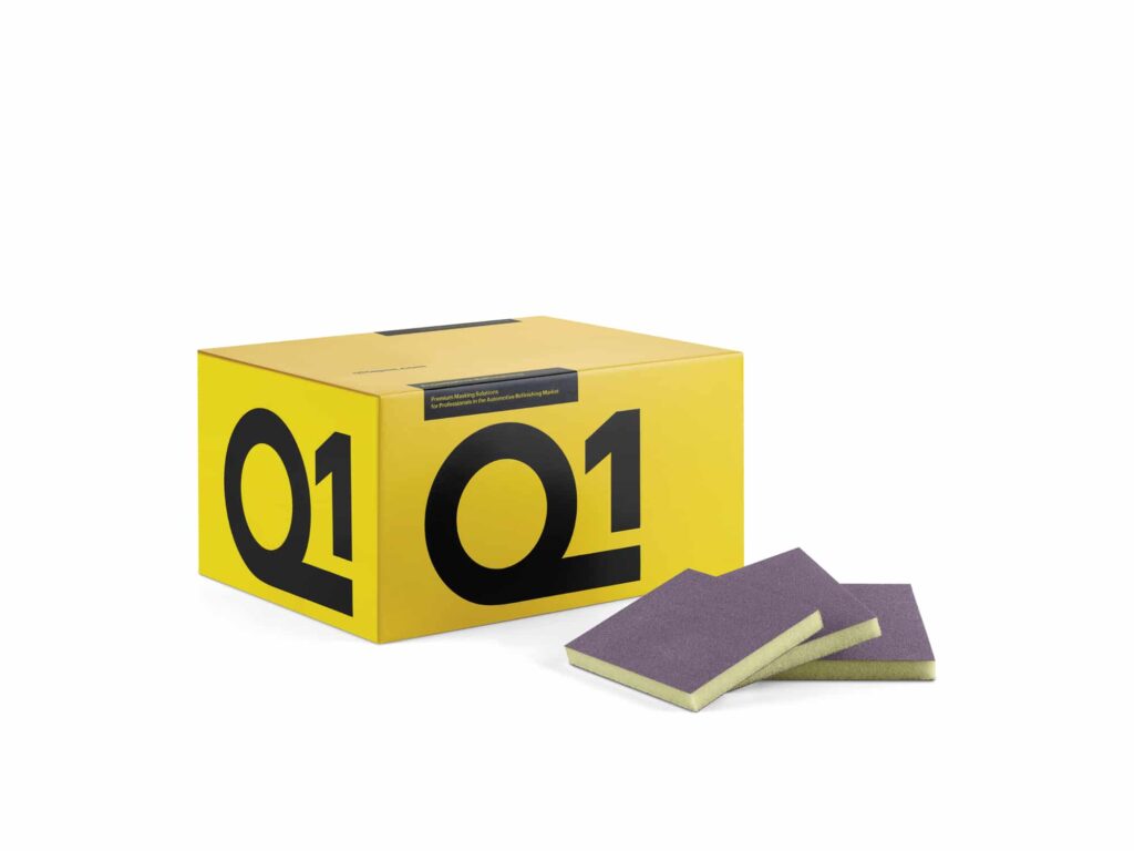 Q1 Dubbelzijdige Schuurspons — Q1 Masking Solutions